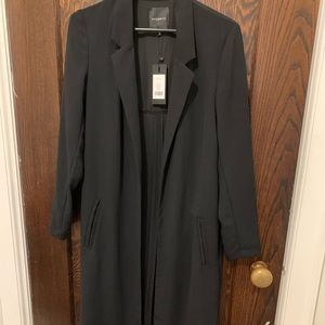 Dynamite long black blazer